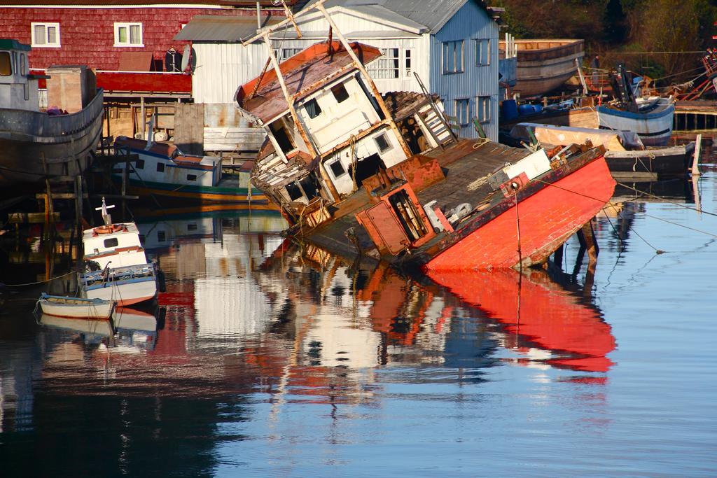Palafito Hostel Chiloe Castro Εξωτερικό φωτογραφία