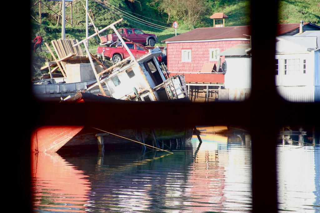Palafito Hostel Chiloe Castro Εξωτερικό φωτογραφία